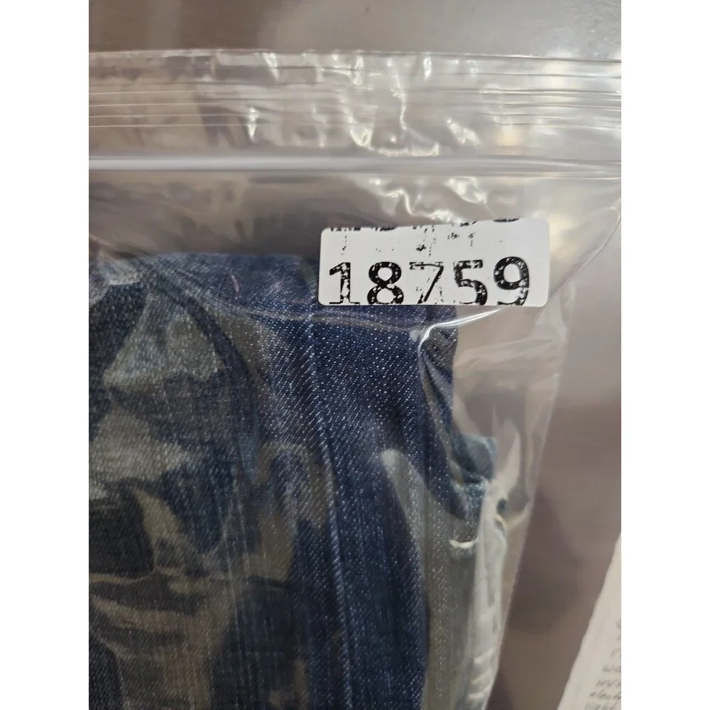 BKE Stella Straight Jeans Womens 29 Blue Medium Wash Low Rise Stretch